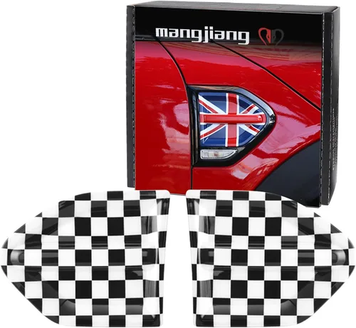 Miniatura 10 de Adhesivo decorativo para guardabarros de luz lateral de señal de giro para Mini Cooper 3ª generación F60 Countryman 2017 en adelante, accesorios
