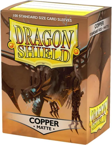 Miniatura 25 de Dragon Shield Fundas mate para tarjetas de tamaño estándar 100 CT – Fundas TCG lisas y resistentes Compatible con Pokemon, Flesh & Blood, One