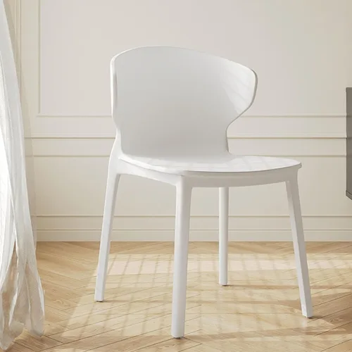 Miniatura 12 de Kitchen Dining Chairs Stackable,Plastic Chairs,Kitchen Chair, Stackable Patio Chair for Indoor, Outdoor, Restaurant, Cafe,Bistro,Assembly Free Black