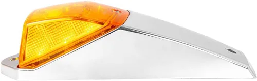 Miniatura 3 de GG Grand General 77564 Spyder Amber/Amber 17 LED Cab Light con carcasa de plástico cromado para modelos Grakon 5000