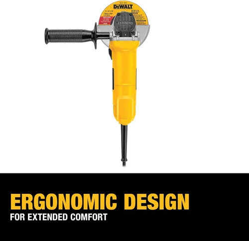 Miniatura 5 de Moledora angular pequeña DEWALT DWE4011 con protección One-Touch de 4-1/2 pulgadas