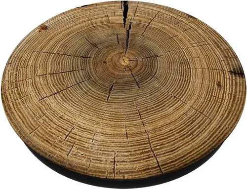 Miniatura 2 de PopSockets - Soporte para teléfonos y tabletas (madera), color rojo