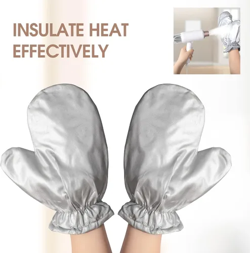 Miniatura 6 de Newbealer 2 guantes de planchado de vapor de ropa, guantes protectores antivapor resistentes al calor para vaporizadores de ropa, accesorios
