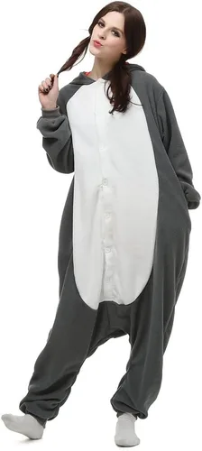 Miniatura 4 de Pijamas de animales para adultos, disfraz de cosplay, ropa de dormir de Halloween