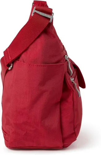 Miniatura 106 de Baggallini womens Everywhere Bagg Crossbody Women 11x9 Lightweight Nylon Hobo Water-resistant Travel Bag W/Rfid