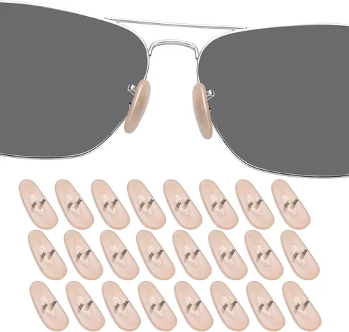 Miniatura 7 de DROGO Almohadillas de nariz de repuesto de silicona suave para gafas de sol RayBan RB3025/RB3026, antideslizantes, agradables a la piel