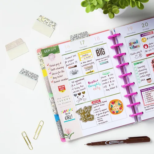 Miniatura 4 de Avery, Multi-Use Ultra Tabs - 2 x 1.5 pulgadas, diseños iridiscentes holográficos, 18 pestañas de páginas reposicionables (74145)