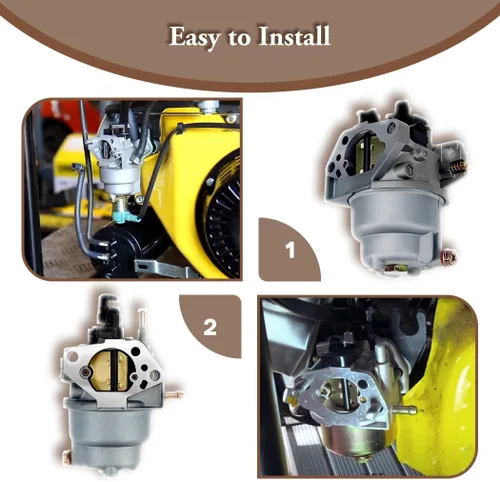 Miniatura 6 de Carburador y bujía para Honda GX390 Champion 40023 40030 41135 Jingke Huayi Kinzo Ruixing 13HP 14HP 15HP 16HP 188F 190F 5KW 5.5KW 6.5KW Generador