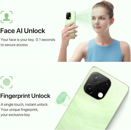 Miniatura 6 de UMIDIGI Teléfono celular, teléfono inteligente G9T Android 14 desbloqueado, 4+128 GB/1 TB TF, 6.75 pulgadas HD+, 5000mAh, carga rápida de 18 W, Verde