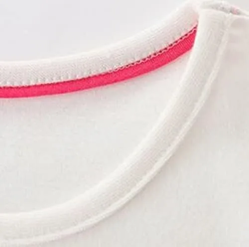 Miniatura 5 de warmstraw Vestido de manga larga para niñas de 2 a 7 años, de algodón, con estampado de dibujos animados, para otoño e invierno
