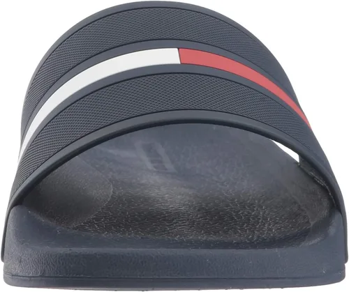 Miniatura 2 de Tommy Hilfiger Sandalias Ennis Slide para hombre Rojo