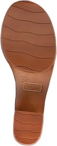 Miniatura 6 de Dunes Sydney - Sandalia de madera sintética para mujer, plantilla de espuma viscoelástica y tecnología LiteSole, Negro, 1