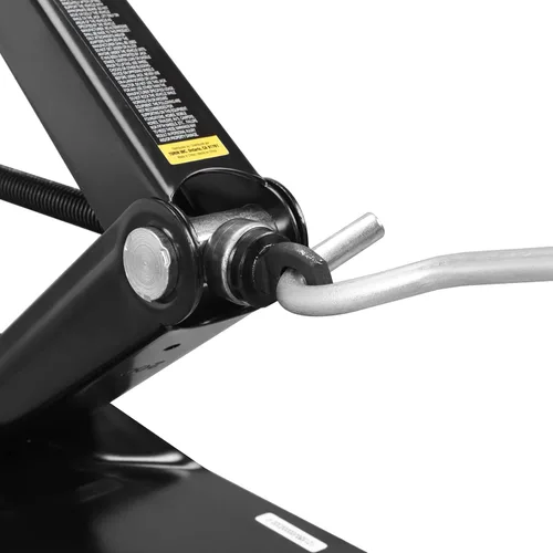 Miniatura 5 de Big RED T10152-1 Torin Car Scissor Jack: gato tijera portátil de acero para neumáticos con mango desmontable, gatos de nivelación duraderos