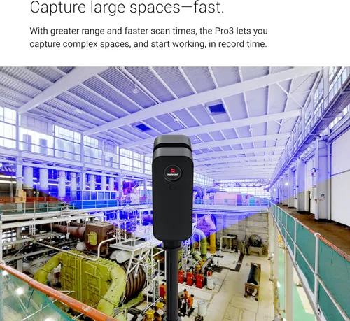 Miniatura 6 de Matterport Pro3 - Kit de rendimiento de cámara digital 3D Lidar para crear experiencias profesionales de recorrido virtual 3D con vistas de 360
