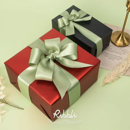 Miniatura 79 de Ribbli - Cinta de satén de doble cara dorada, 1/2 pulgada x 25 yardas, uso para ramo de lazos de manualidades, envoltura de regalos, decoración