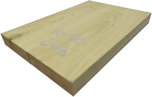 Exotic Wood Zone | Álamo amarillo eléctrico/bajo musical cuerpo de madera en blanco | Guitarra Luthier Tonewood Proveedores | Cepillado sin pegar -