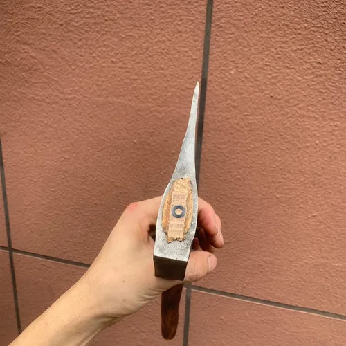 Miniatura 6 de Juego de 20 piezas de cuñas de mango redondo de seguridad, hacha, mano, cuña de metal, mango de martillo, cuña de acero, mazos, kit de cuña de mango