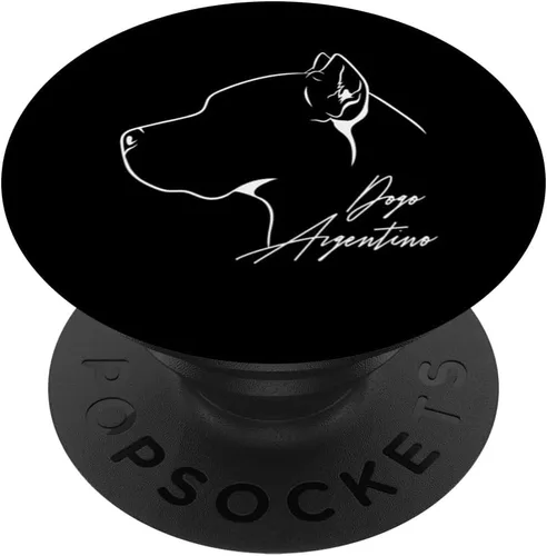 Miniatura 6 de Funny proud Dogo Argentino profile dog mom dog PopSockets MagSafe PopGrip for iPhone