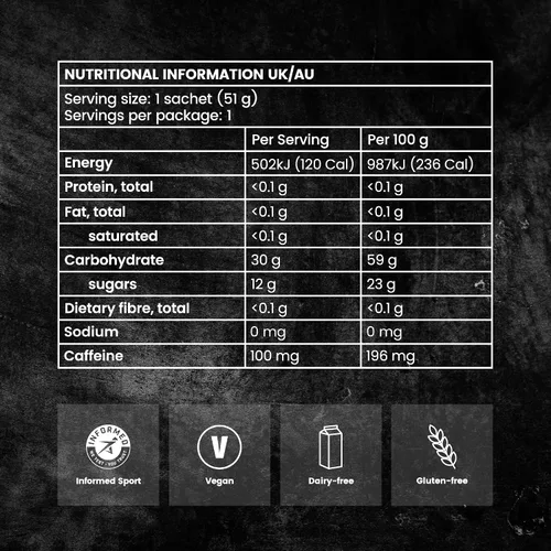 Miniatura 4 de Precision Fuel 30 - Gel energético de cafeína – Geles de correr de sabor suave para atletas de resistencia, carbohidratos, fácil de digerir