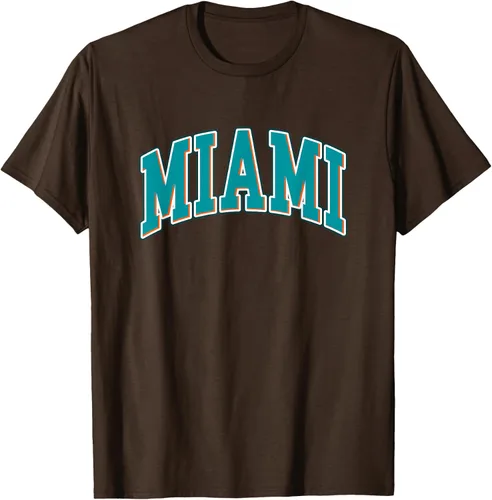 Miniatura 6 de Miami - Hometown Pride - Diseño retro - Camiseta clásica