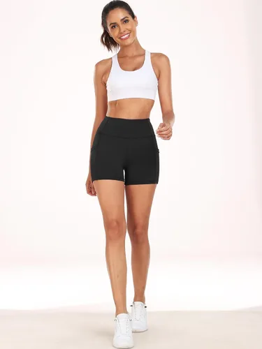 Miniatura 3 de CADMUS Pantalones cortos de yoga de cintura alta para mujer de 3 pulgadas, 4 pulgadas, 6 pulgadas, 7 pulgadas, 8 pulgadas, sensación desnuda
