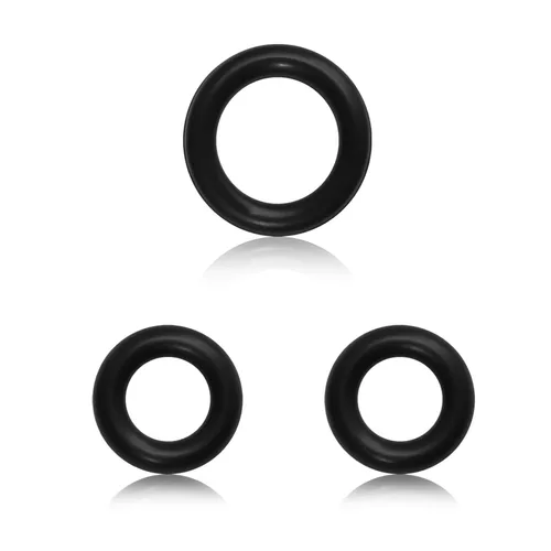 3 O-Rings Total: Dipstick #3852045, Vent #3855081, Drain #3855081, Vent Or Drain, Outdrive Lower Unit Gearlube Gearoil O-ring,Fit for Volvo Penta