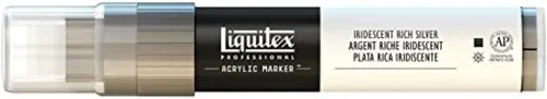 Miniatura 70 de Rotuladores de pintura Liquitex Professional, de punta ancha, Verde fosforescente, 8mm Verde fluorescente