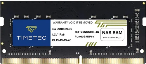 Miniatura 2 de Timetec Kit de 16 GB (2 x 8 GB) compatible con Synology NAS DiskStation/RackStation DDR3/DDR3L 1600MHz PC3L-12800 1.35V no ECC sin búfer SODIMM RAM
