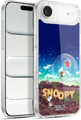 Miniatura 18 de Head Case Designs Funda de gel con licencia oficial de Peanuts Nebula Cactus Needles Snoopy Space Cowboy [protección de grado militar] compatible