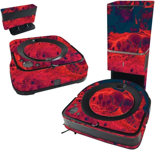 Miniatura 21 de MightySkins Skin compatible con iRobot Roomba s9+ Vacuum & Braava Jet m6 Bundle – Blue Canyon Cubierta de vinilo duradera y única Fácil