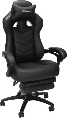 Miniatura 7 de RESPAWN 110 Pro Silla Ergonómica para Juegos con Reposapiés para Adultos - Cómoda Silla Reclinable de Oficina para Juegos con Soporte Lumbar