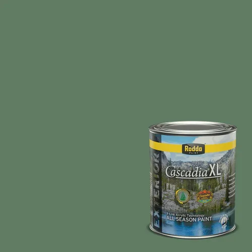 Miniatura 70 de Rodda Paint CASCADIA XL Pintura e imprimación satinada exterior en uno, cuarto de galón, resistencia industrial