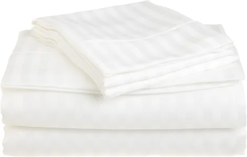 Miniatura 11 de Top Split Queen Sheets-Black Stripe-800 TC sábanas de cama 100% algodón egipcio, parte superior Split Head Queen Sábanas Sets para camas ajustables