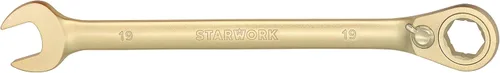Miniatura 5 de STARWORK Llave combinada de trinquete reversible GPlating™ (0.354 in)