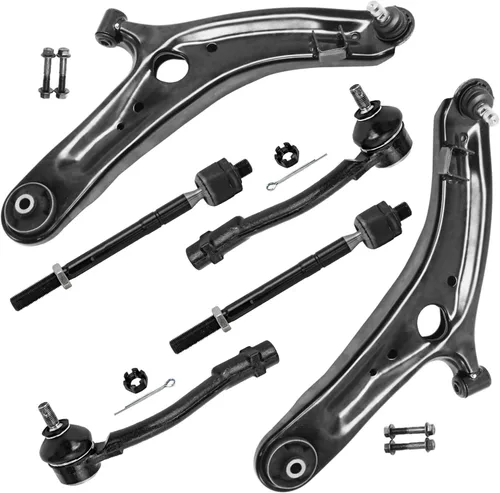 Miniatura 315 de Detroit Axle - Kit de extremo delantero para Chrysler 300 Dodge Charge Challenger 2011-2023, 2 brazos de control inferiores traseros 2 rótulas