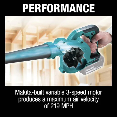 Miniatura 8 de Makita XBU05Z 18V LXT® Soplador inalámbrico de iones de litio, solo herramienta Verde azulado