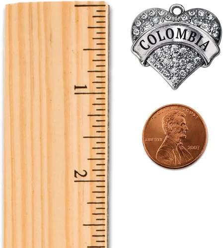 Miniatura 2 de Inspired Silver - Collar de plata con colgante de corazón de 18.0in con circonita cúbica