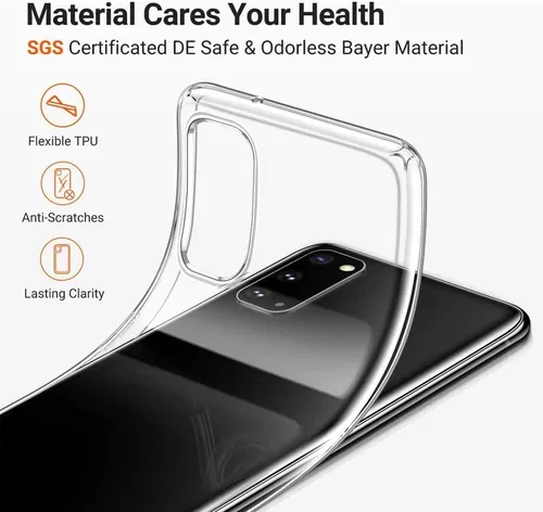 Miniatura 3 de Funda de teléfono para Honor X7 (6.74 pulgadas), 2 piezas a prueba de golpes de silicona de TPU suave, [ultrafina] [antiamarilleo] contraportada