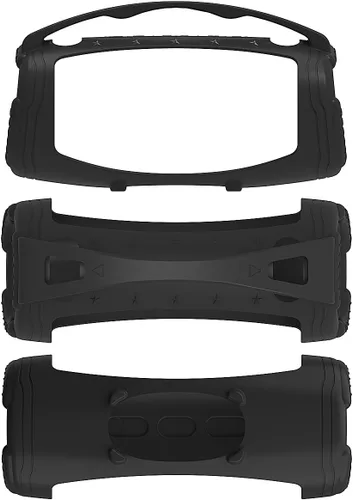 Miniatura 6 de JCHPINE Funda de silicona para altavoz Bluetooth portátil JBL Xtreme 3, soporte protector para JBL Xtreme 3, accesorios de altavoz Bluetooth Negro