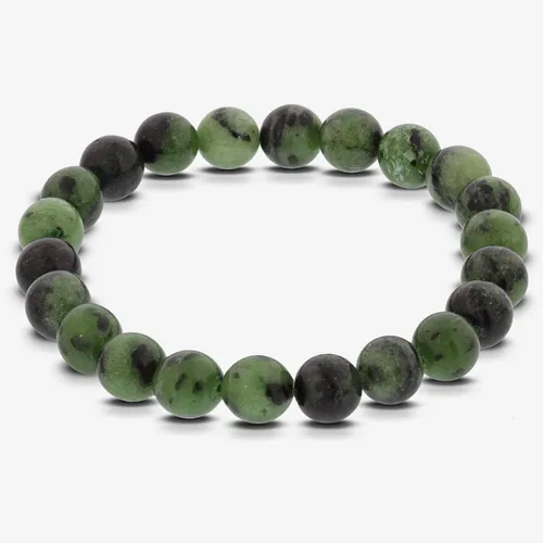 Miniatura 461 de Gem Avenue Handmade Round Bead Stretch Bracelet Unisex Natural Stone Beaded Jewelry for Men & Women, Elastic Wristband for Daily Wear