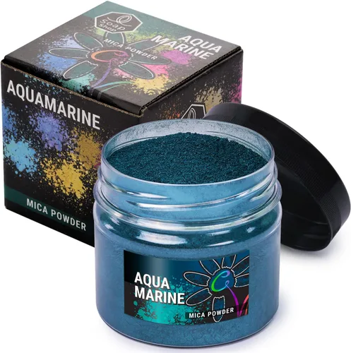 Miniatura 24 de Polvo de mica cereza 2 oz - Tinte para hacer jabón - Color único - Suministros para hacer jabón a mano - Pigmento de color de resina epoxi - Polvo