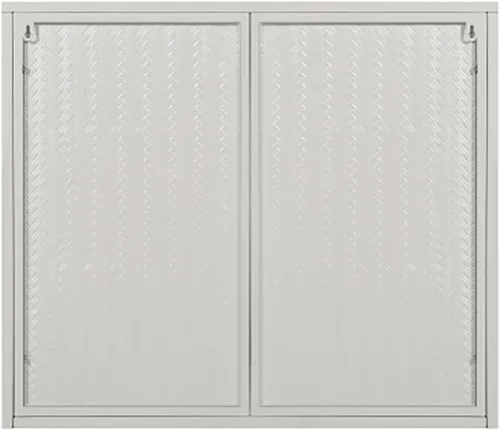 Miniatura 6 de Armario con puertas de cristal, gabinete de baño boticario de 27.56 pulgadas, aparador buffet con 2 puertas y estantes ajustables, gabinetes