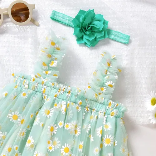 Miniatura 5 de Vestido de tul para niña de 6 meses - 2T ropa de tul con diadema