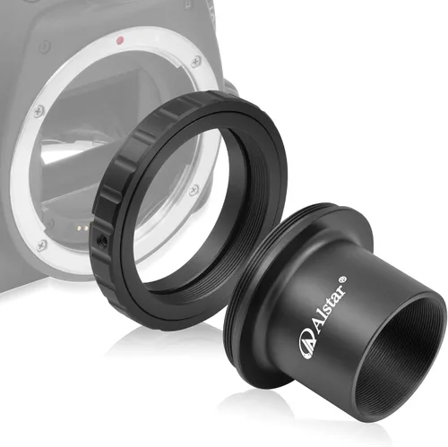 Miniatura 9 de Alstar - Adaptador de fotos para telescopio Minolta AF y Sony A Mount DSLR, adaptador de cámara para telescopio de montaje en T, incluye anillo T T2