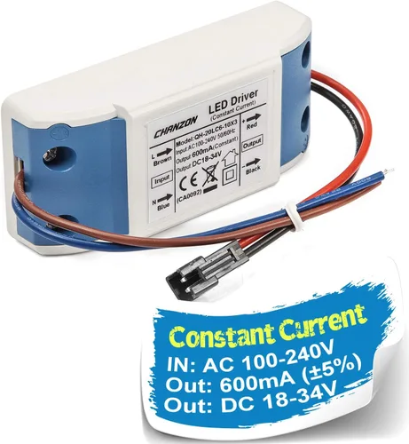 Miniatura 8 de Controlador LED Chanzon 300 mA (salida de corriente constante) 3 V-20 V (entrada 100-240 V CA-CC) (1-6) x1 W 1 W 2 W 3 W 4 W 5 W 6 W fuente