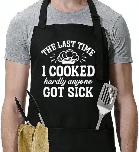 Miniatura 19 de Funny Apron for Men Women, Birthday, Father’s Day Grilling Gifts for Papa, Husband.