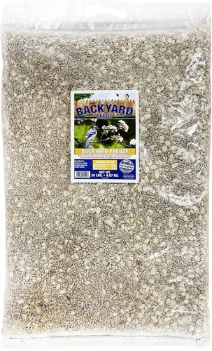 Miniatura 23 de Backyard Seeds Finch & Small Songbird Frenzy 5lbs – Mezcla de semillas de cardo Nyjer prémium para comederos de pinzones, bolsa pequeña de comida