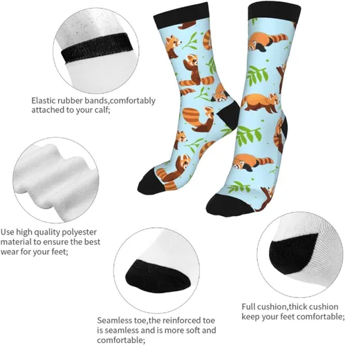 Miniatura 6 de Calcetines altos novedosos para mujeres y hombres
