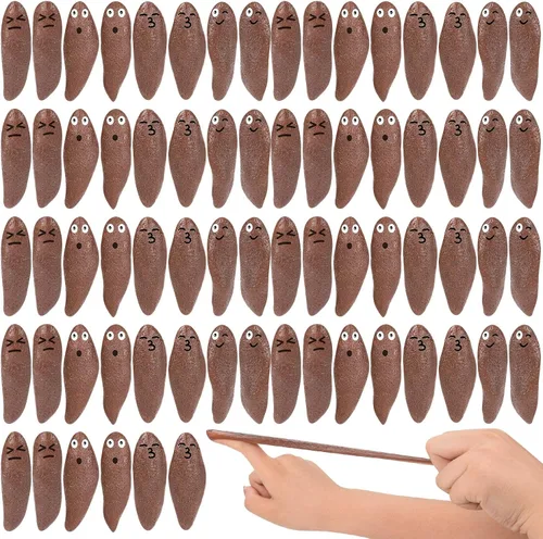 Miniatura 17 de 20 piezas de juguetes novedosos de tirachinas para dedos, caca de juguete para Halloween, caca falsa para juguetes novedosos y diversiones, caca