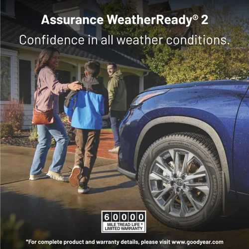 Miniatura 8 de Goodyear Assurance WeatherReady 2 - Neumático radial para todas las estaciones, 225/60R18, juego de 1